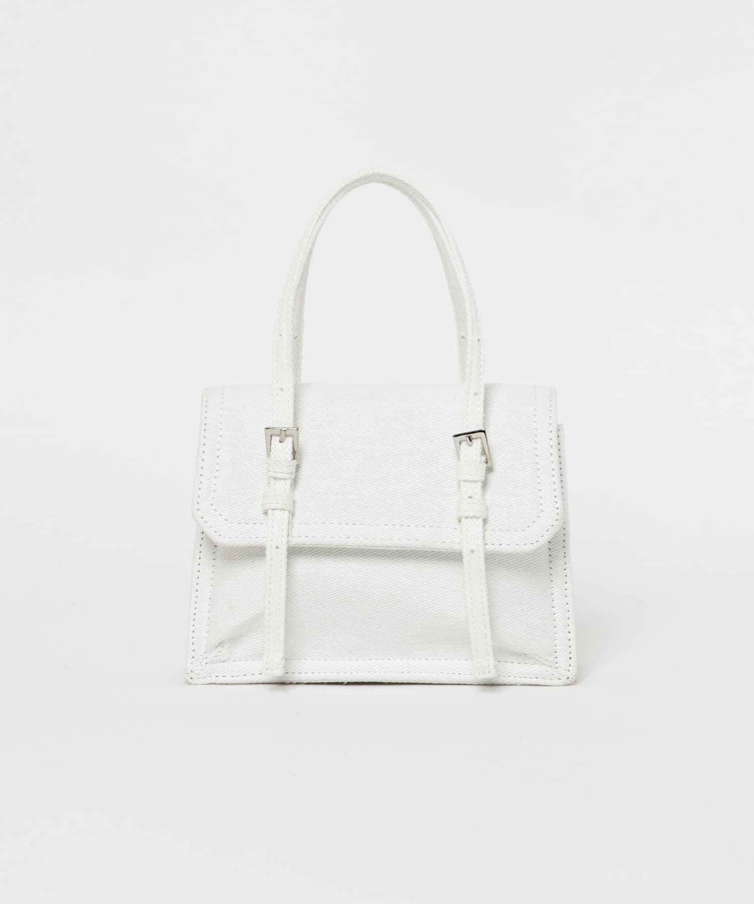 デニムショルダーバッグ OFF WHITE one