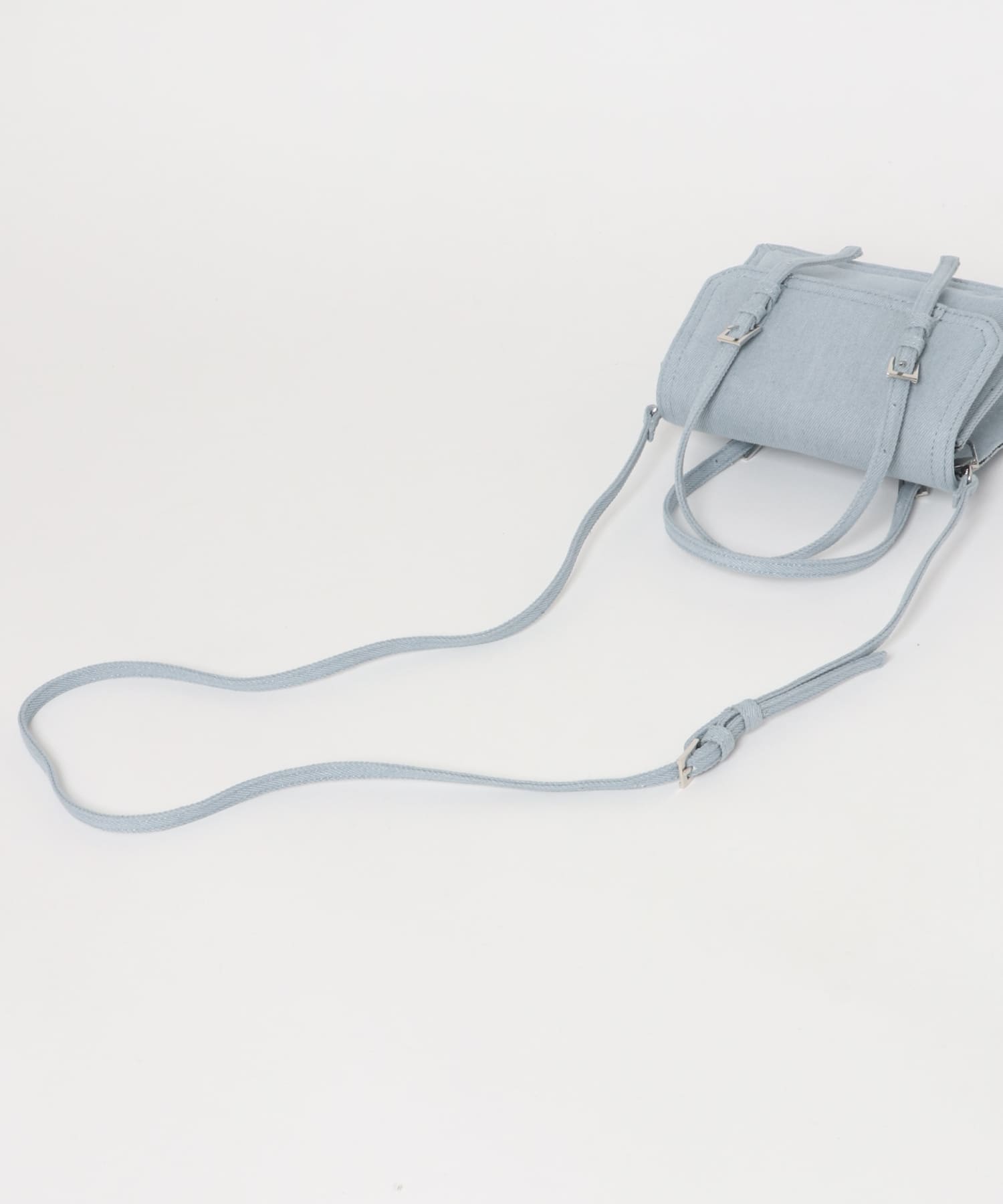 デニムショルダーバッグ L.INDIGO one