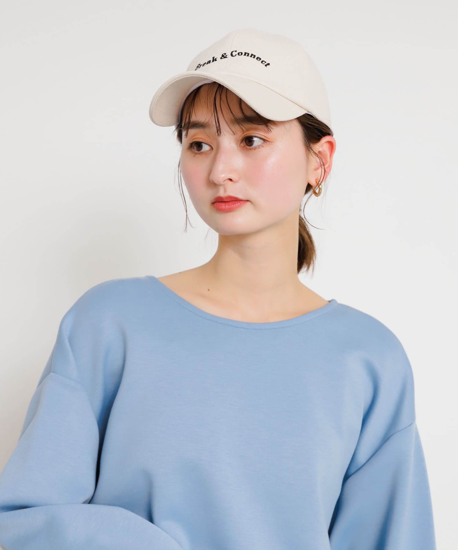 ロゴキャップ IVORY one
