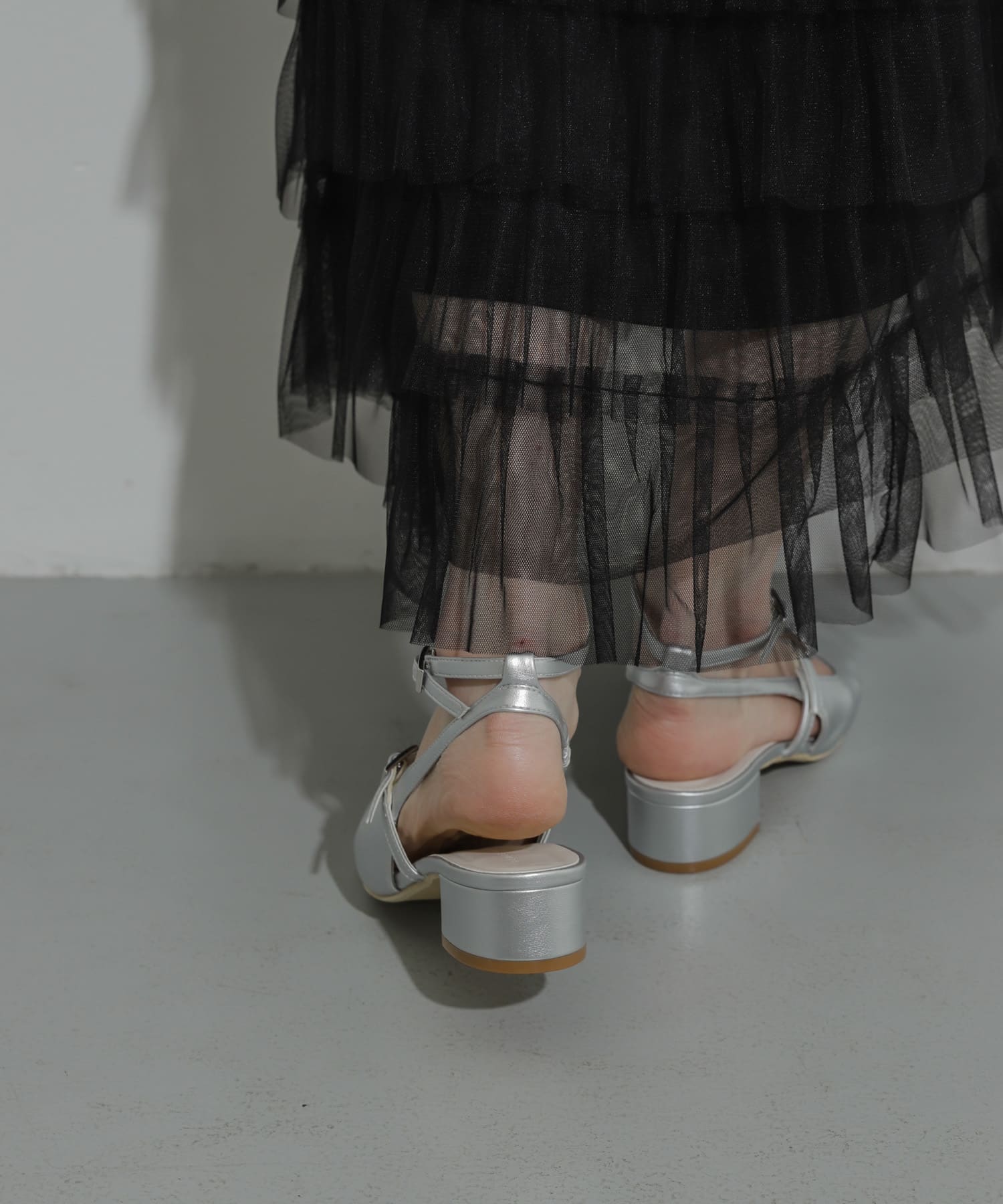 メリージェーンシューズ SILVER S