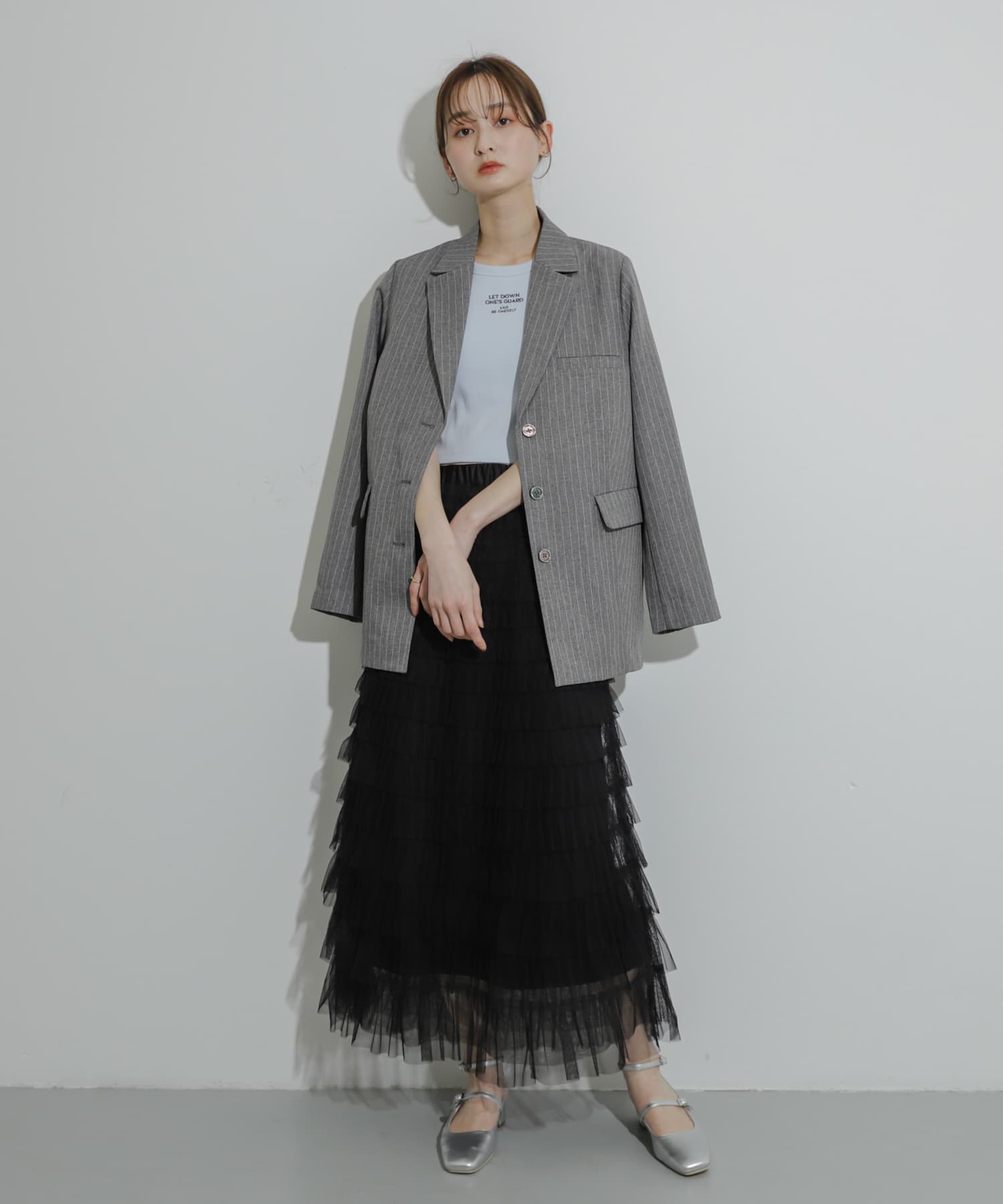 メリージェーンシューズ SILVER S