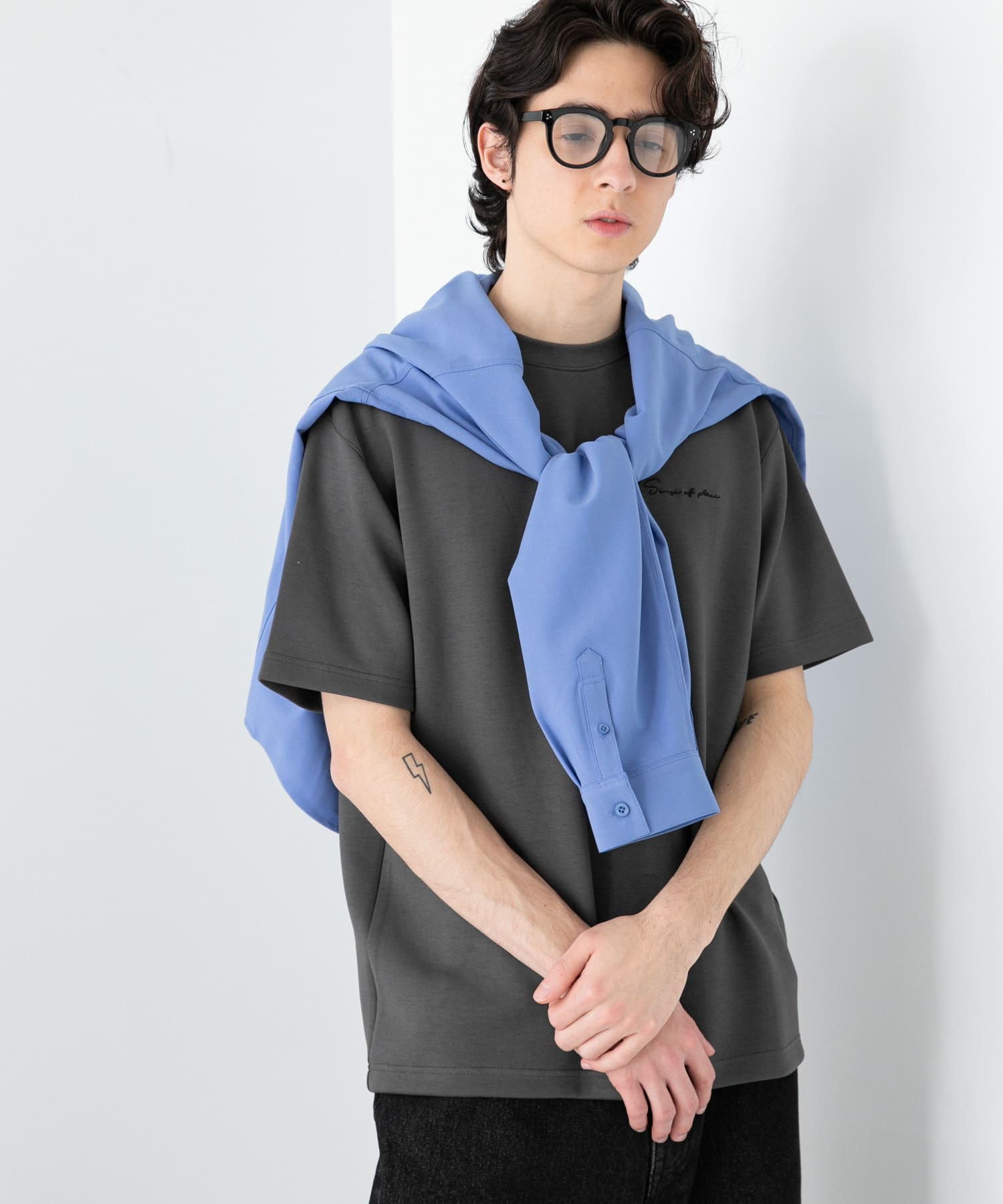 身長：181cm サイズ：L