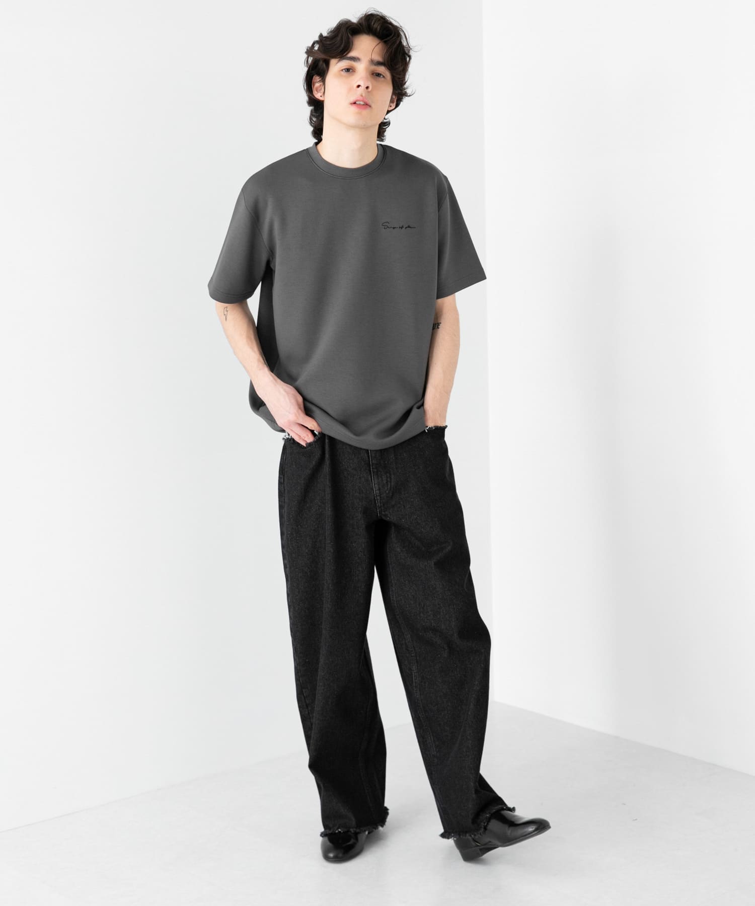 身長：181cm サイズ：L