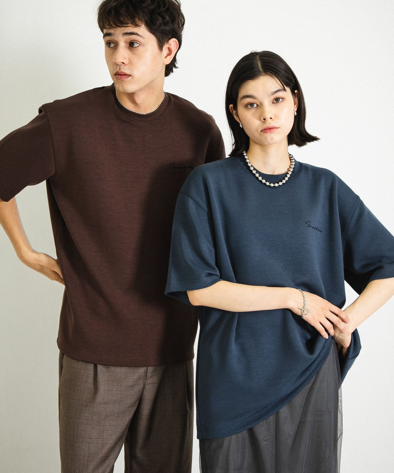 身長：184cm サイズ：L / 身長：166cm サイズ :L