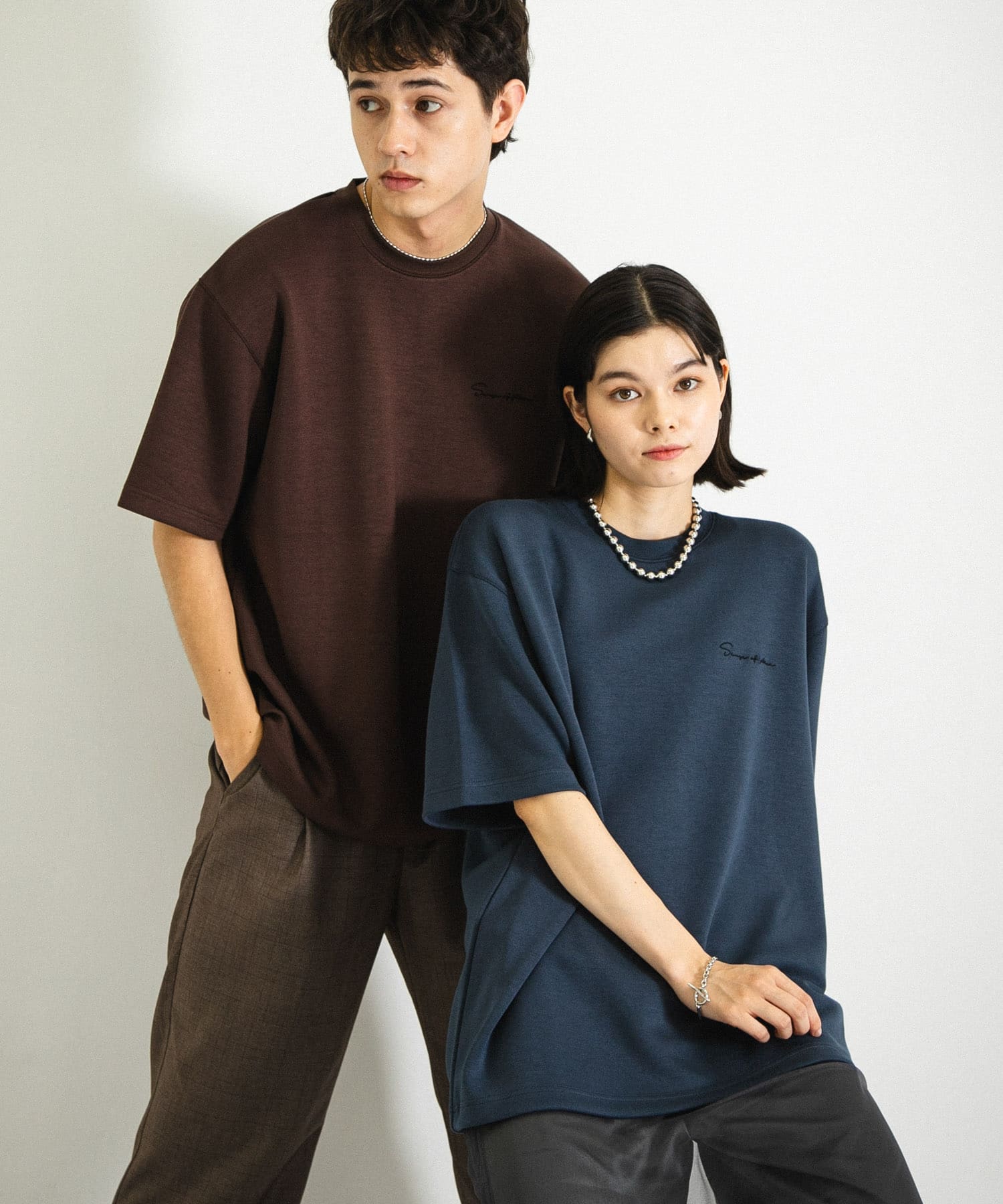 身長：184cm サイズ：L / 身長：166cm サイズ :L