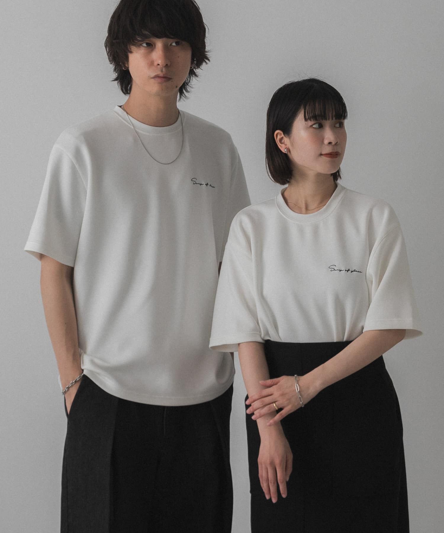 『一部WEB限定カラー』『ユニセックス』シシュウダンボールポンチショートスリーブTシャツ