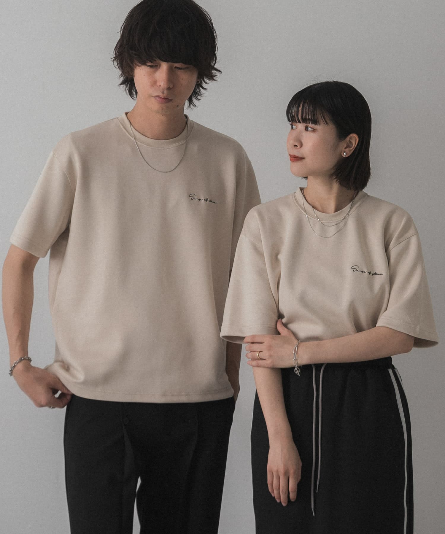 『一部WEB限定カラー』『ユニセックス』シシュウダンボールポンチショートスリーブTシャツ