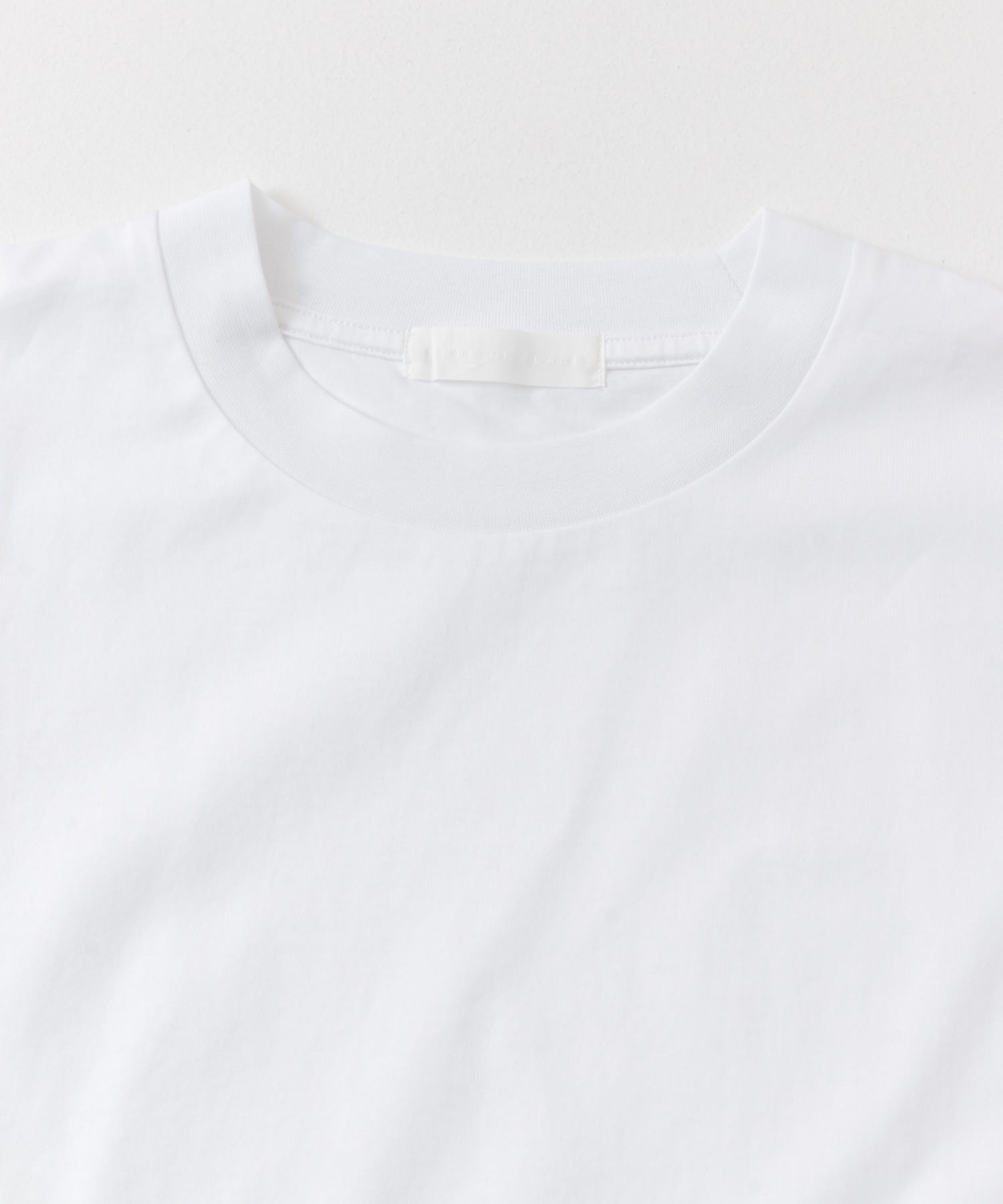 シルケットTシャツ(5分袖) WHITE S