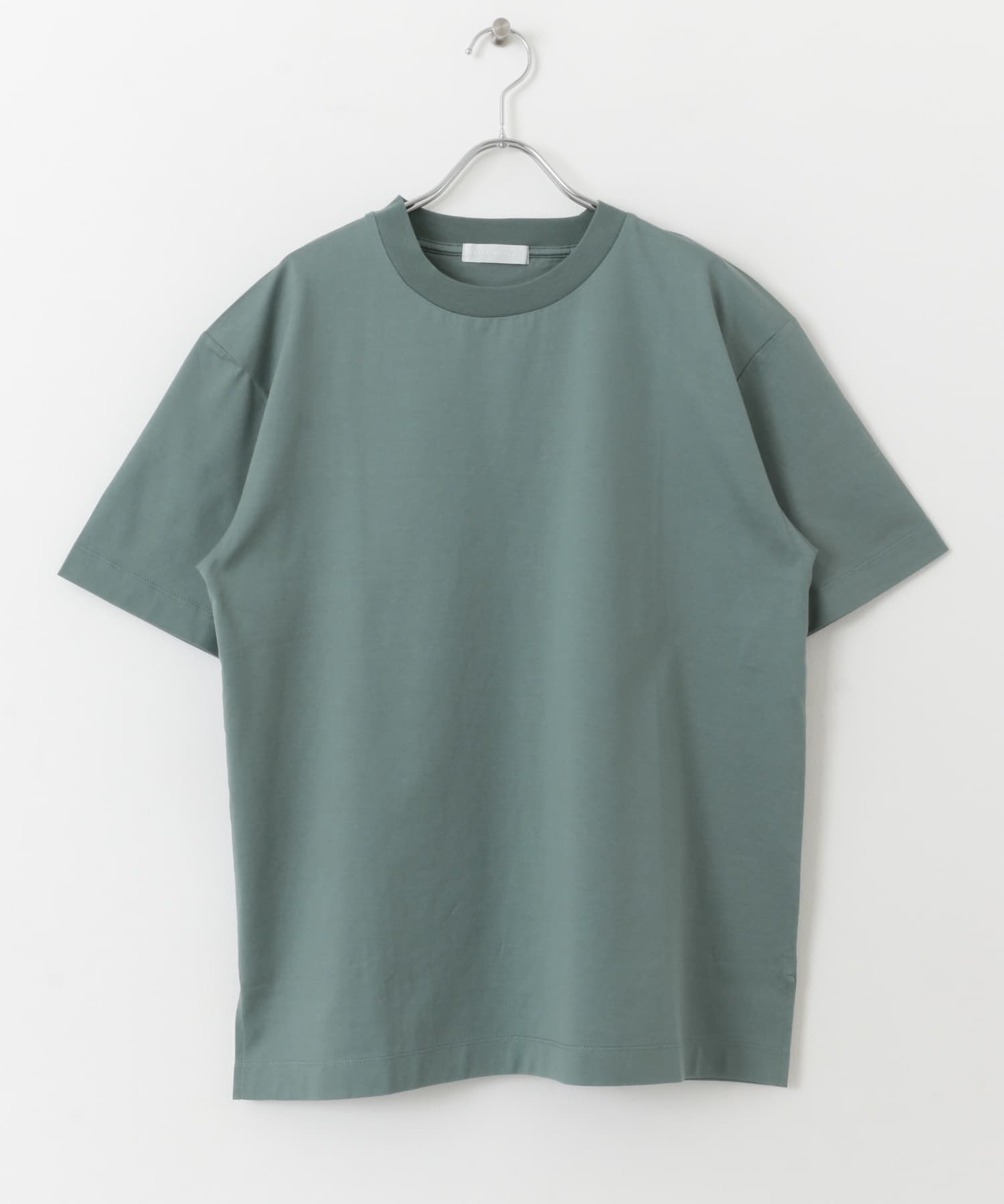 シルケットTシャツ(5分袖) GREEN S