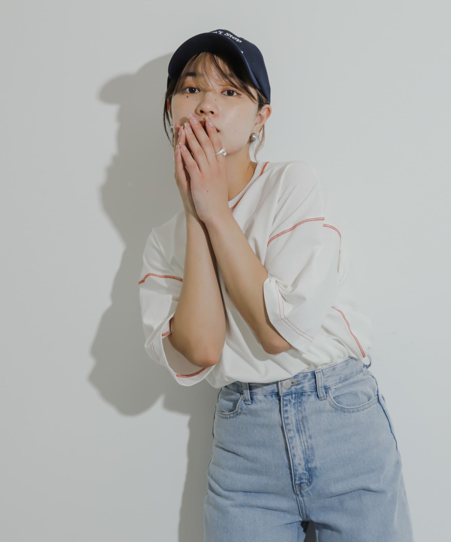 身長：158cm サイズ：L