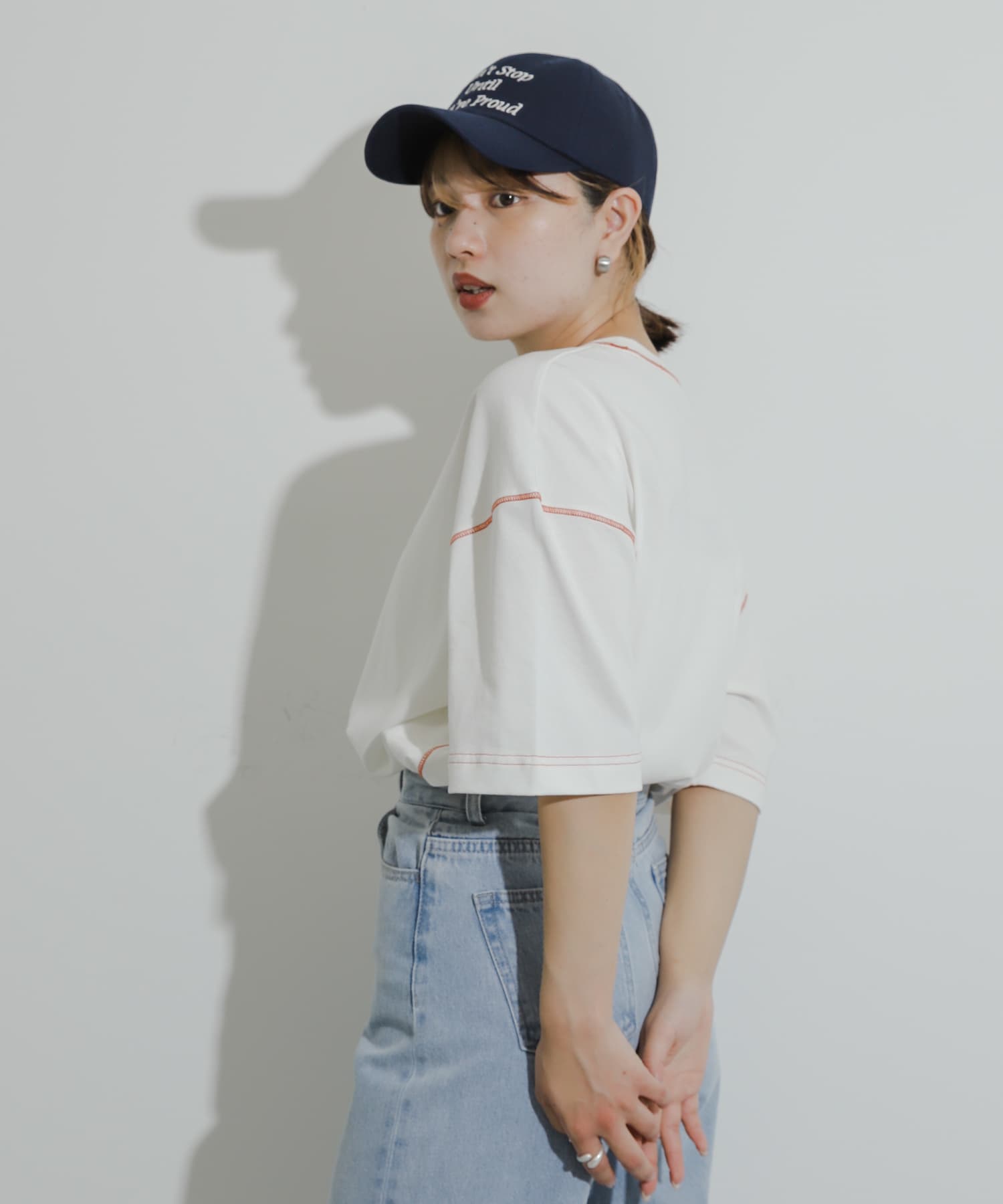 身長：158cm サイズ：L