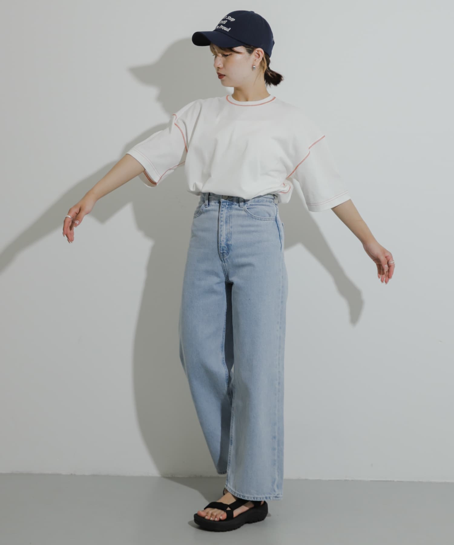 身長：158cm サイズ：L