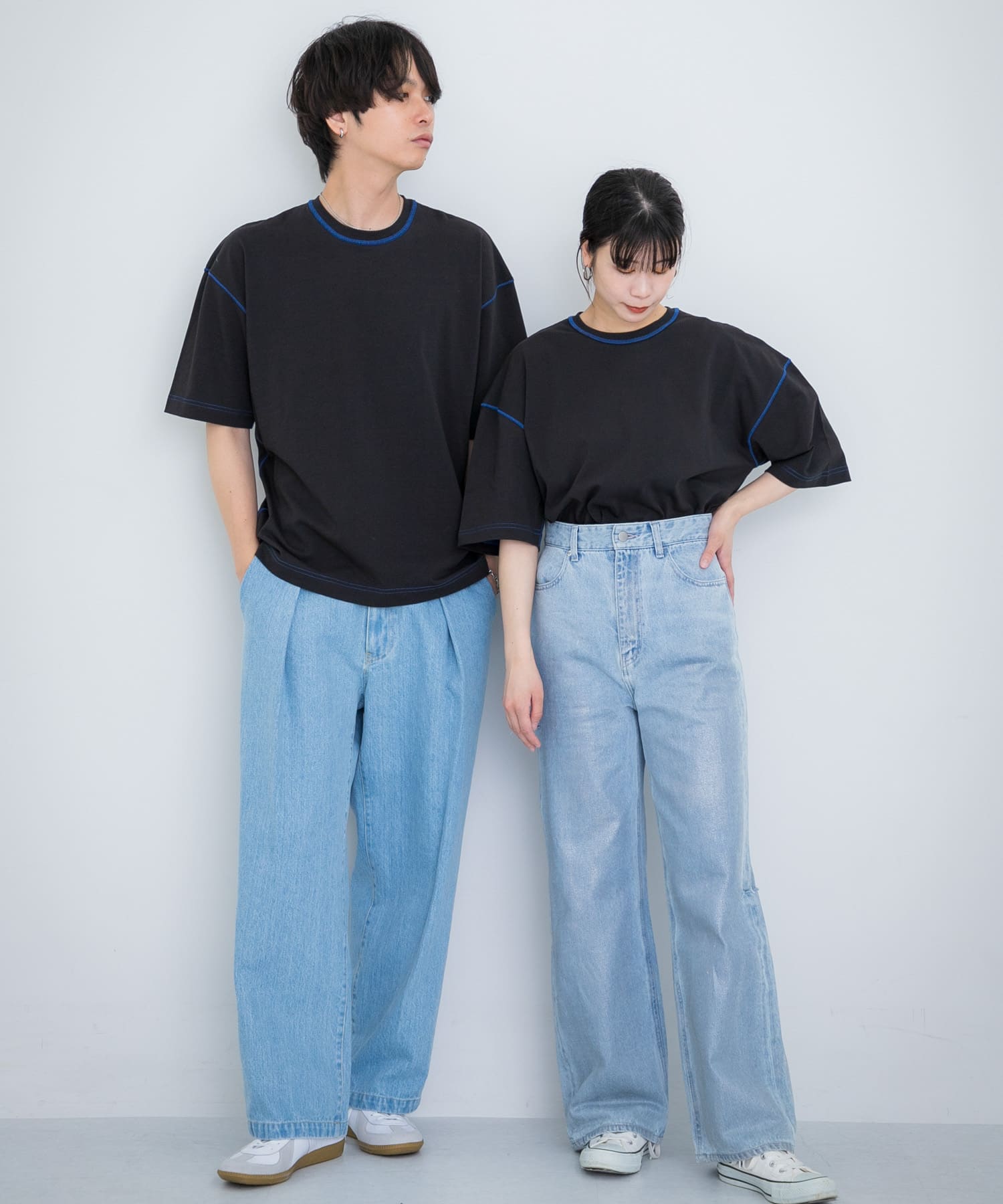 身長：181cm サイズ：L, 身長：160cm サイズ：M