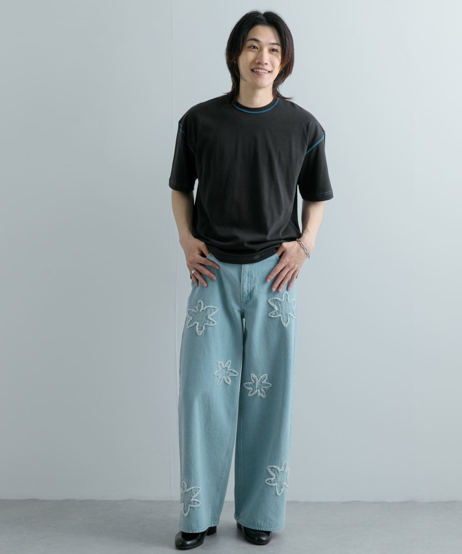 身長：176cm サイズ：L