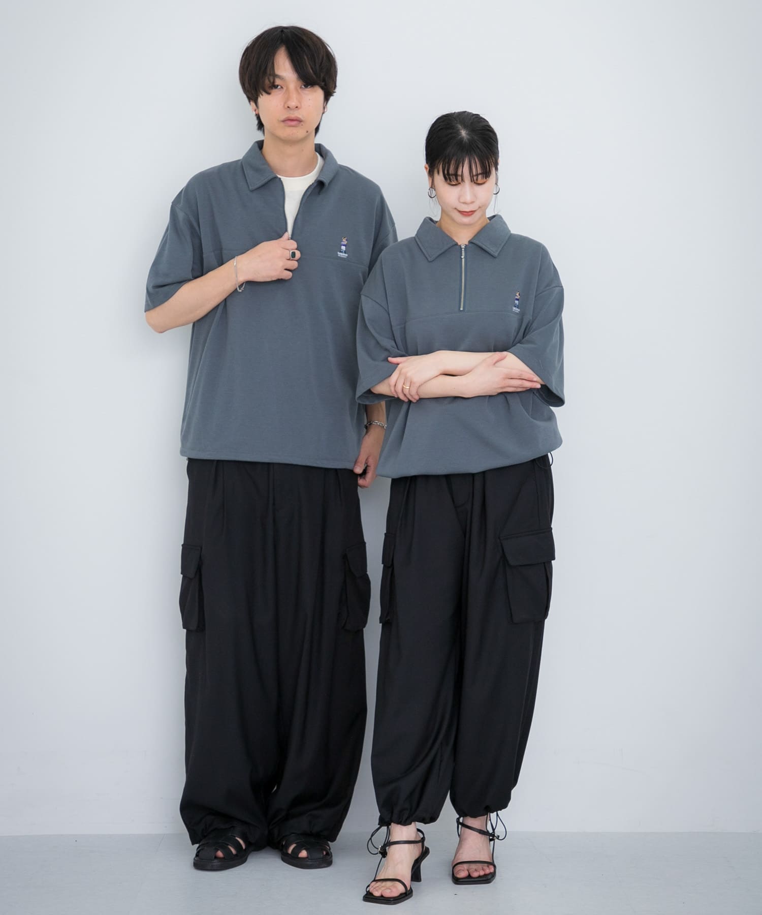 身長：181cm サイズ：L, 身長：160cm サイズ：M