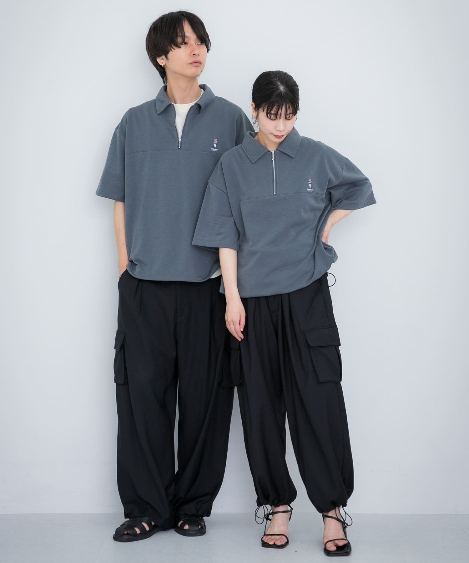 身長：181cm サイズ：L, 身長：160cm サイズ：M