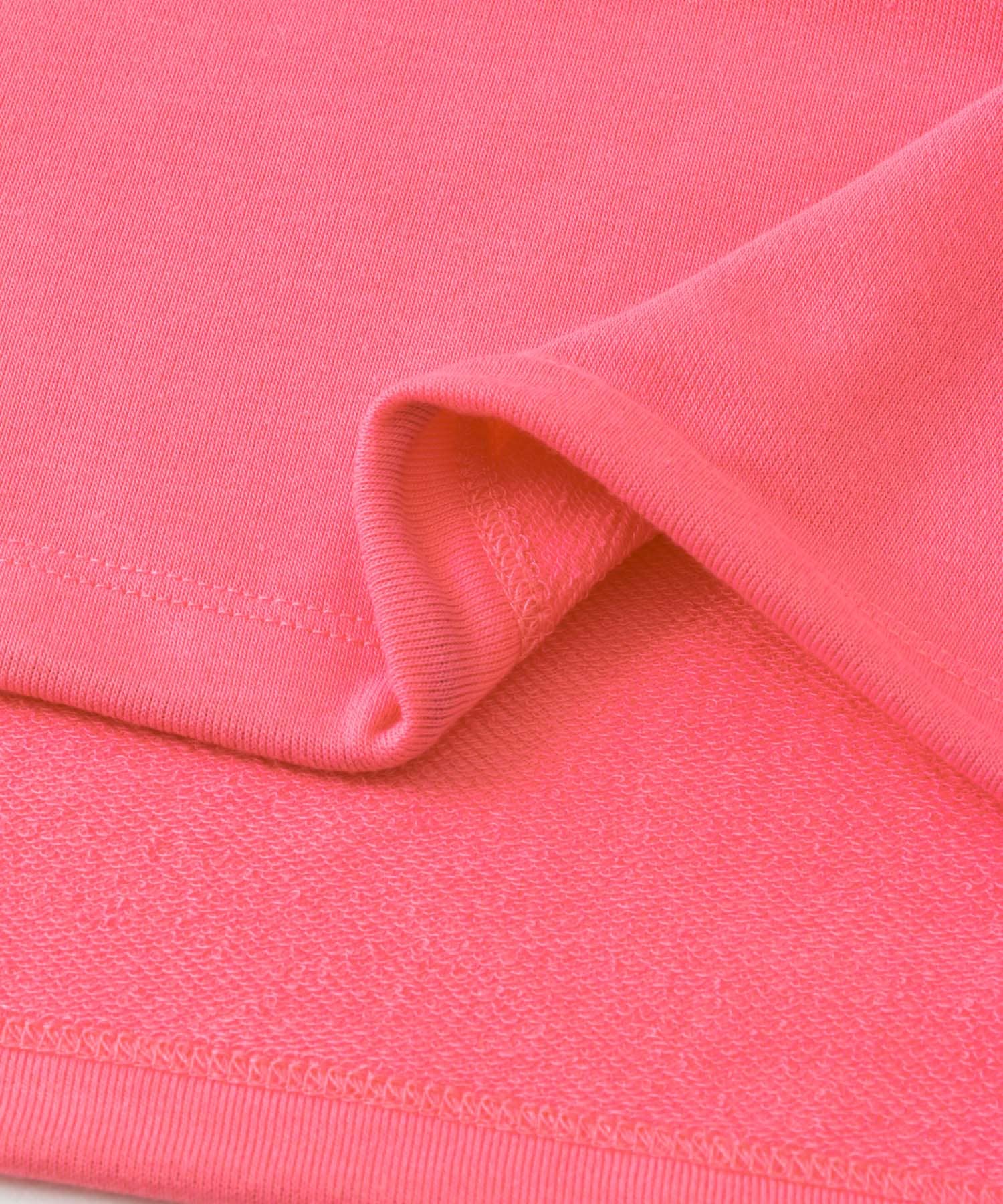 『別注』TeddyBear×SENSE OF PLACE　テディベアハーフZIPスウェット PINK M