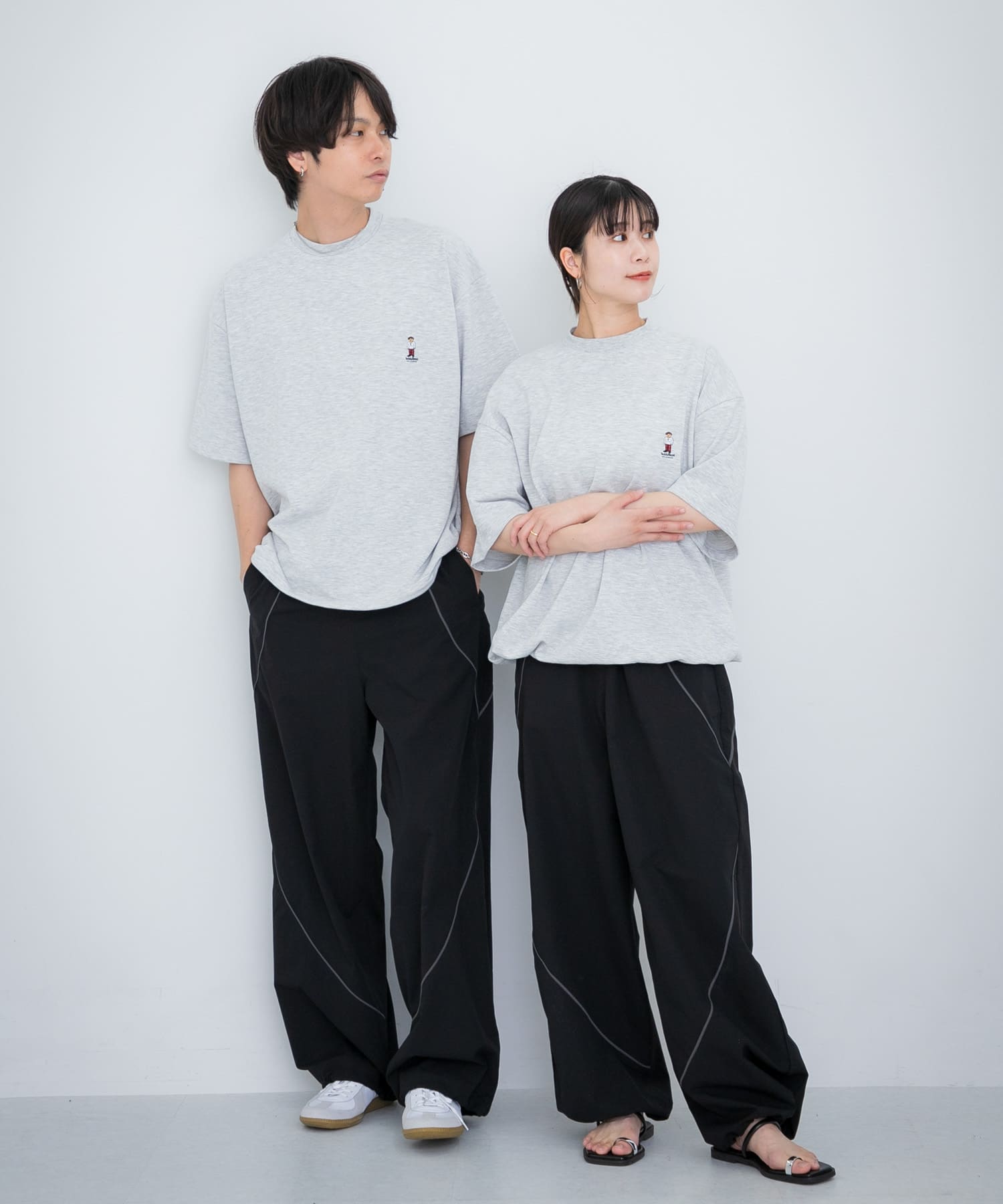 身長：181cm サイズ：L / 身長：160cm サイズ：M