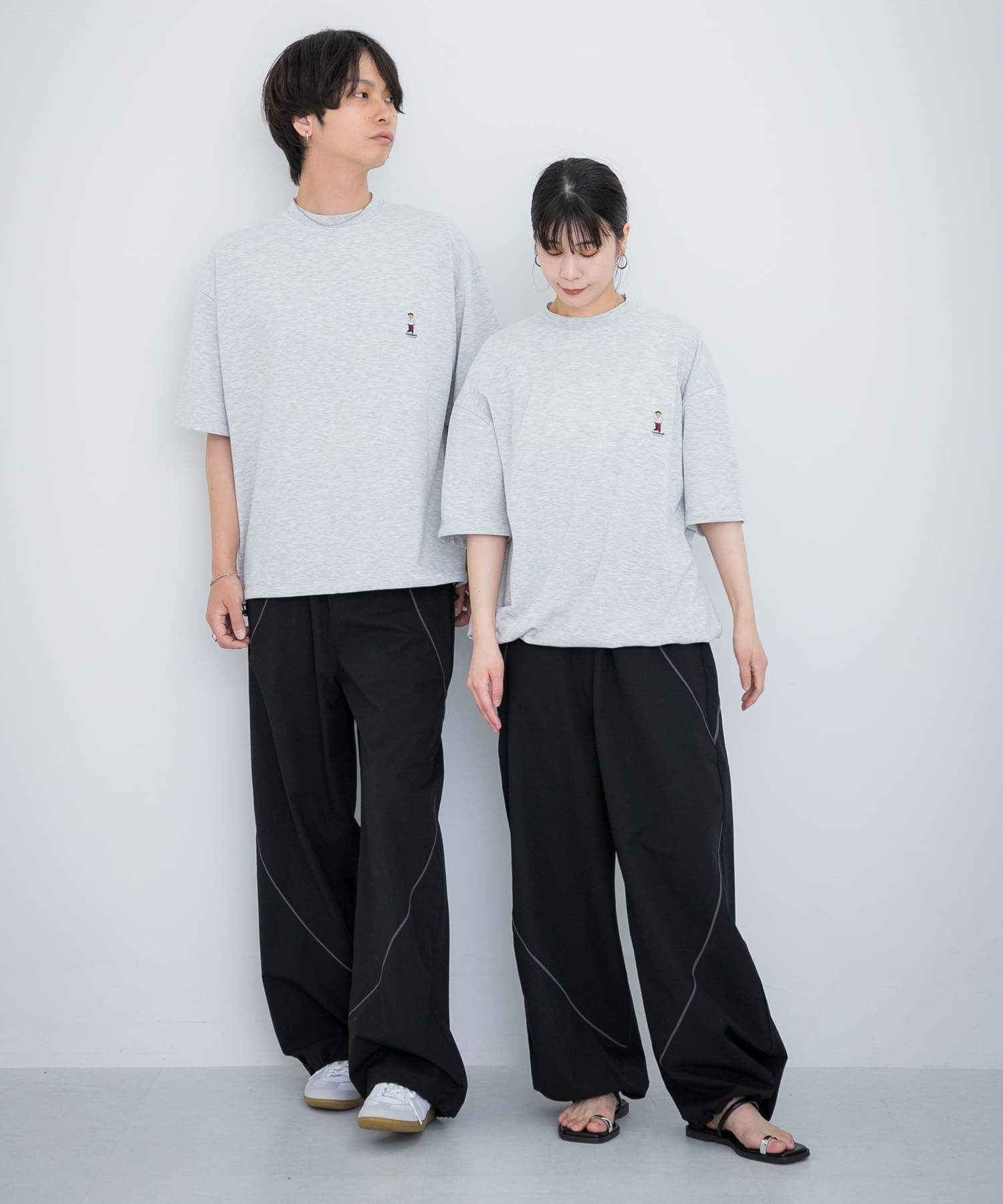 身長：181cm サイズ：L / 身長：160cm サイズ：M