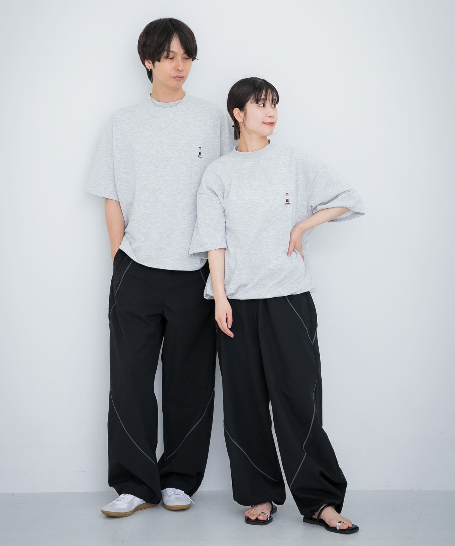 身長：181cm サイズ：L / 身長：160cm サイズ：M