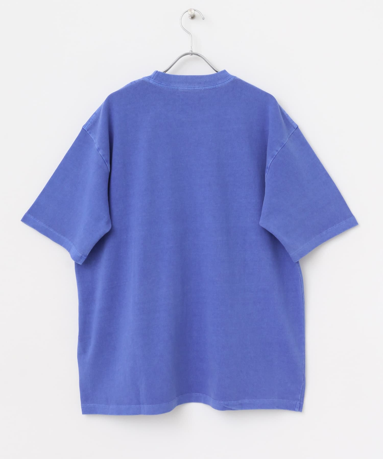 フェードロゴグラフィックTシャツ(5分袖) ROYAL BLUE M