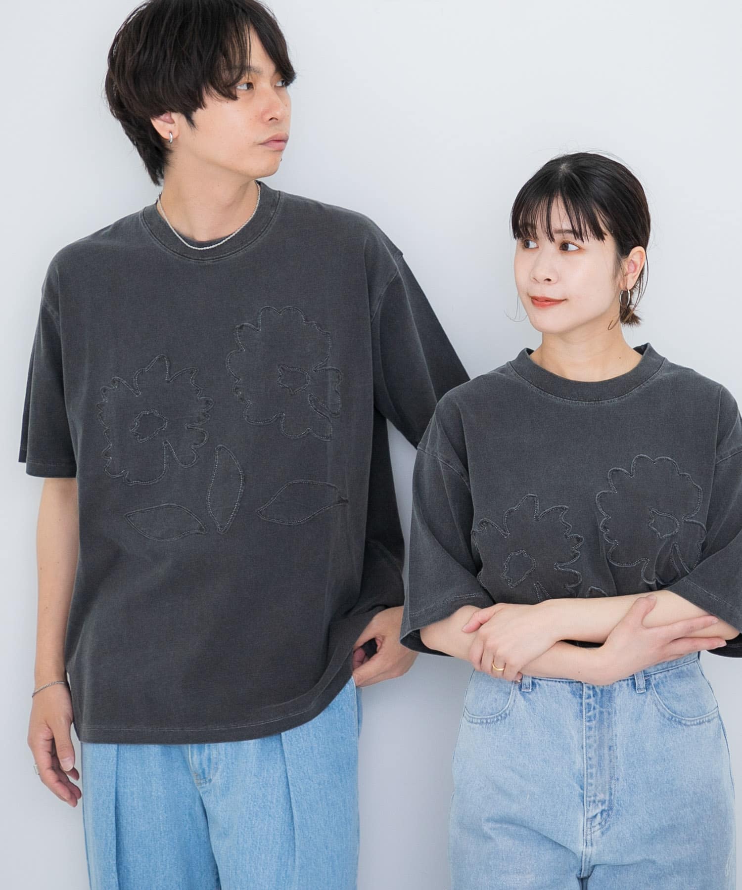 身長：181cm サイズ：L / 身長：160cm サイズ：M