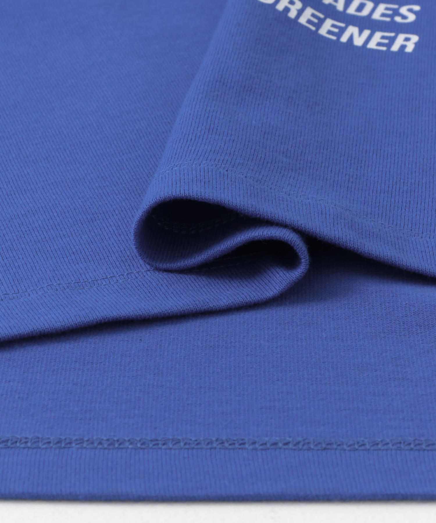 ロゴグラフィックTシャツ(5分袖) A ROYAL BLUE M