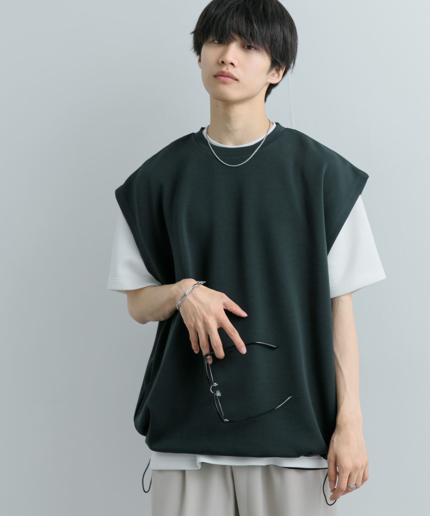 身長：172cm サイズ：L