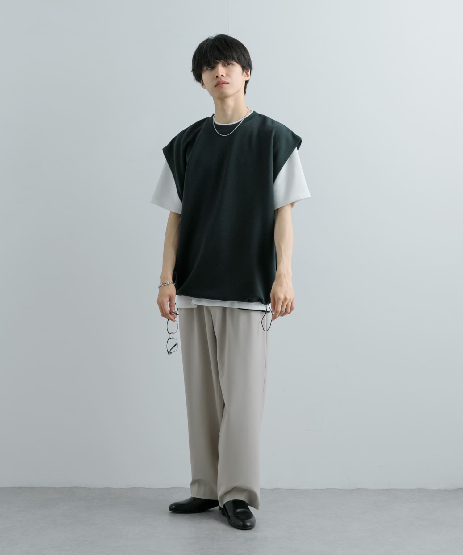 身長：172cm サイズ：L