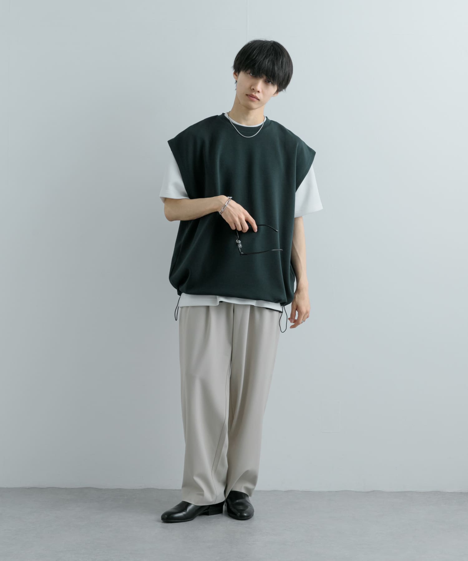 身長：172cm サイズ：L