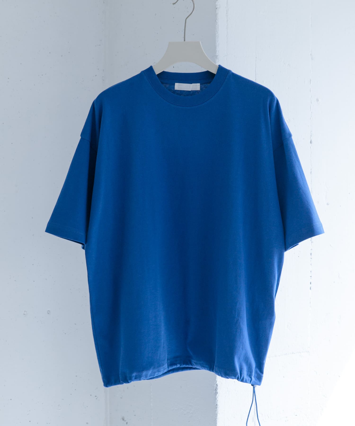『ユニセックス』ドローコードツキアソートTシャツ(5分袖) ROYAL BLUE M