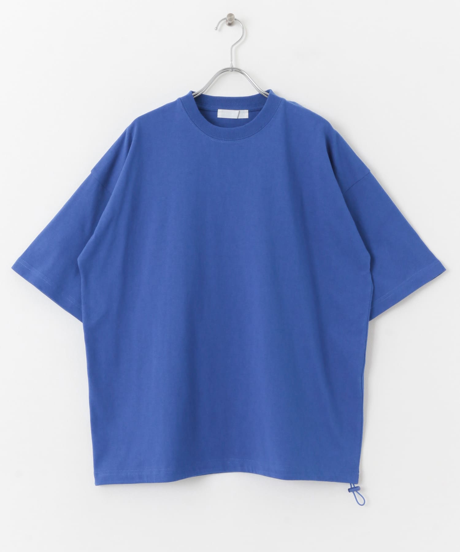 『ユニセックス』ドローコードツキアソートTシャツ(5分袖) ROYAL BLUE M