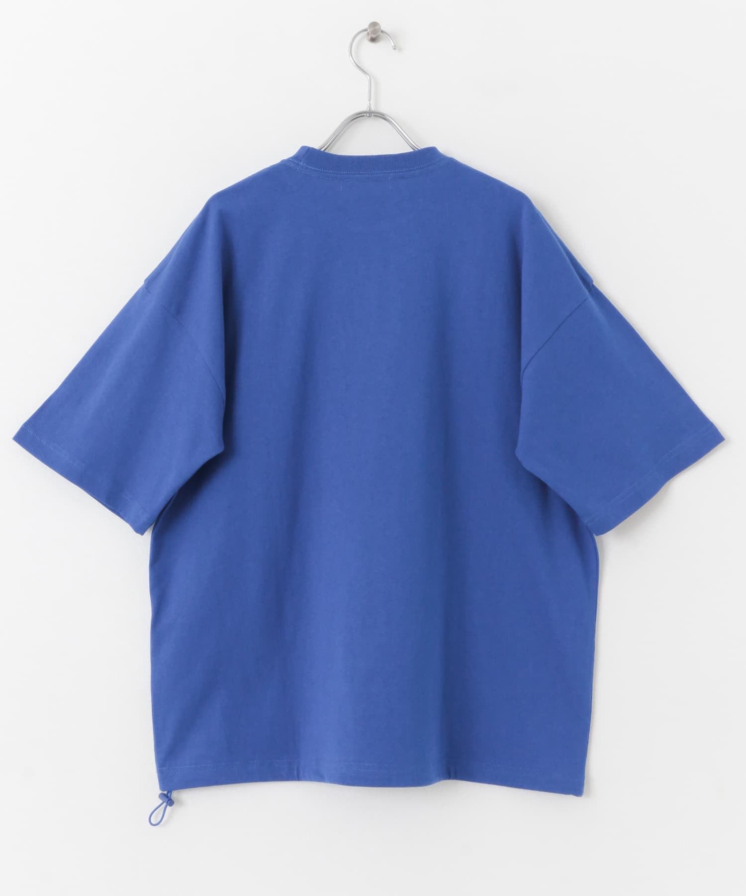 『ユニセックス』ドローコードツキアソートTシャツ(5分袖) ROYAL BLUE M