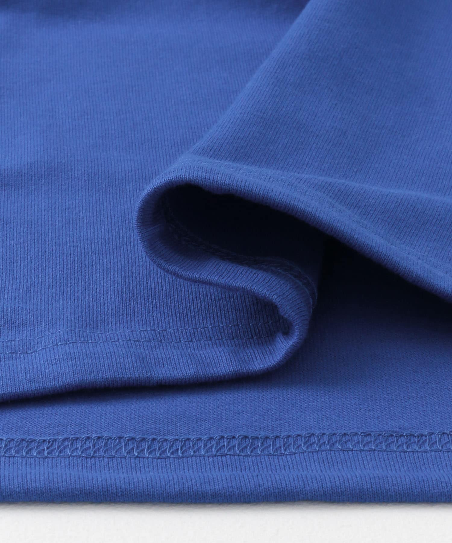 『ユニセックス』ドローコードツキアソートTシャツ(5分袖) ROYAL BLUE M