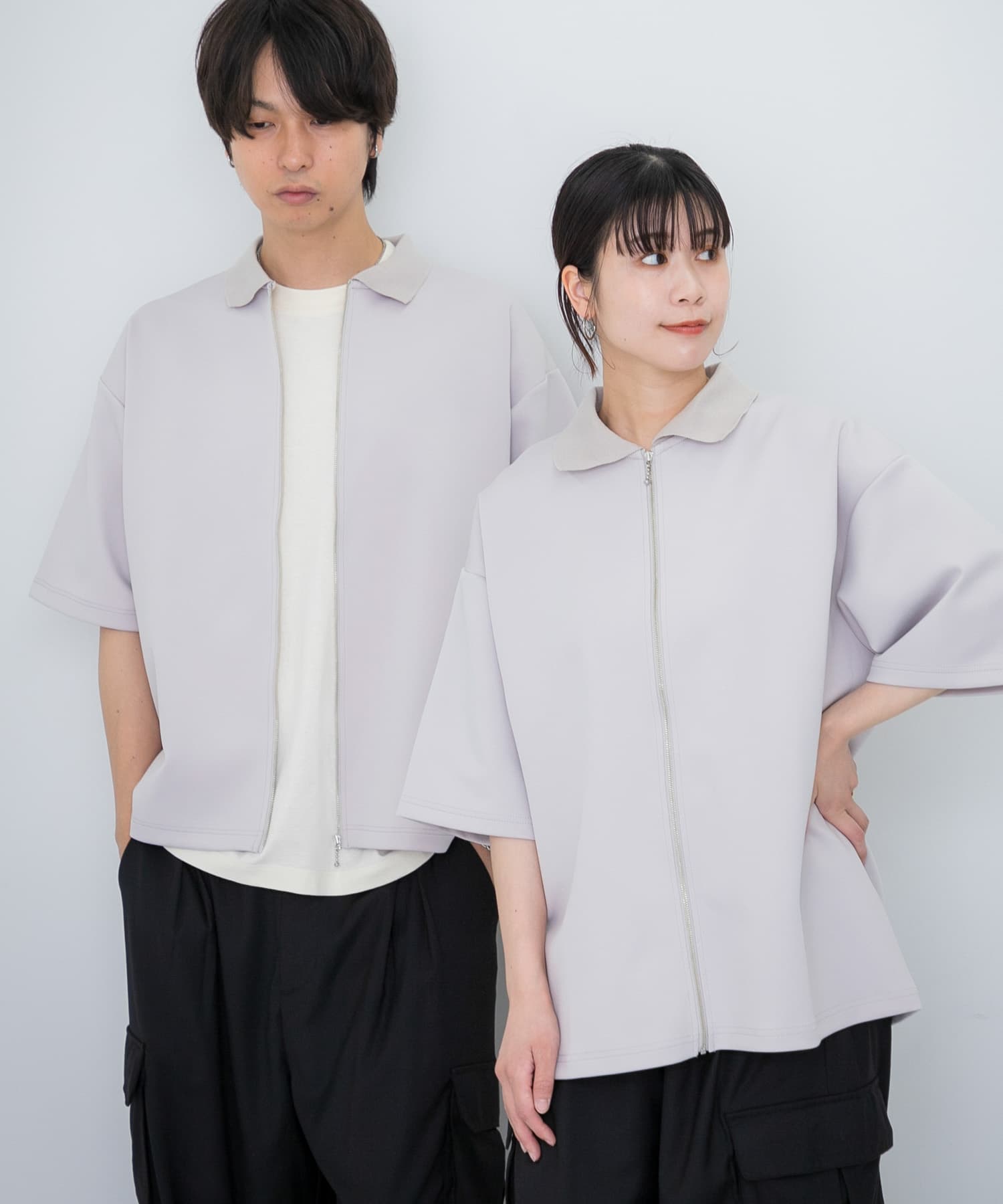身長：181cm サイズ：L / 身長：160cm サイズ：M