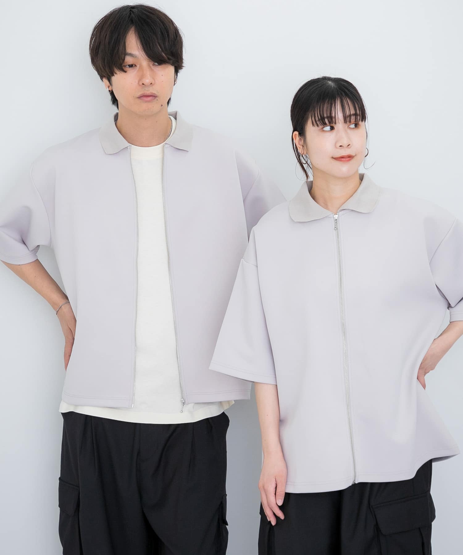 身長：181cm サイズ：L / 身長：160cm サイズ：M