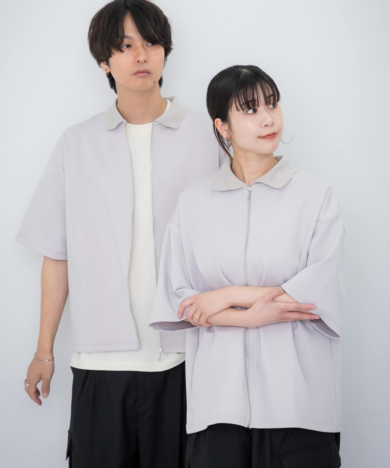 身長：181cm サイズ：L / 身長：160cm サイズ：M