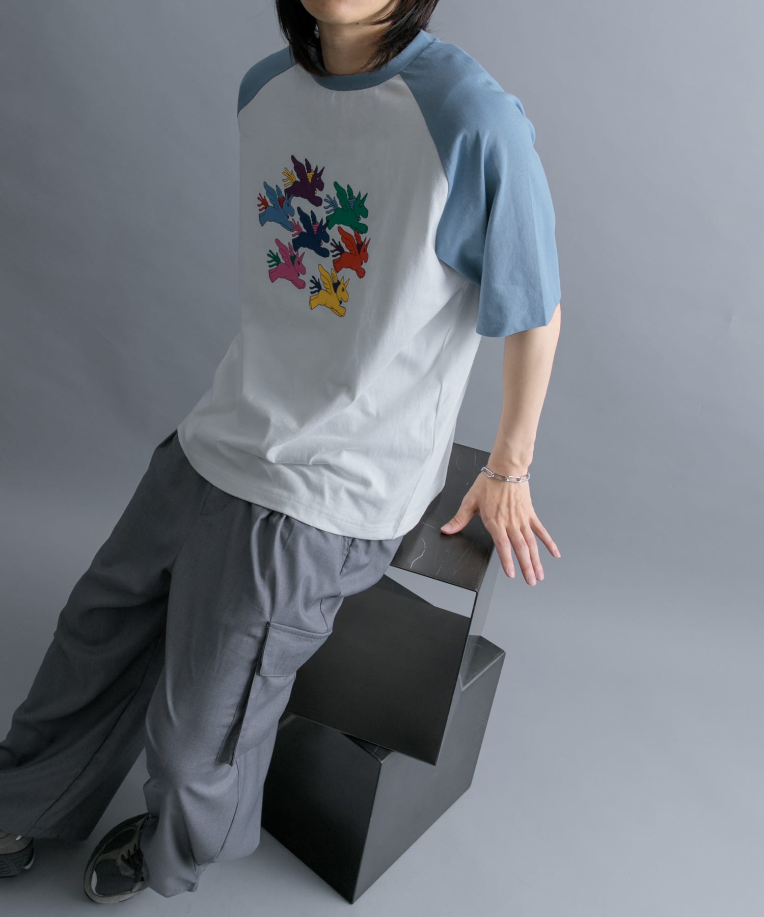 WHT×L.BLU