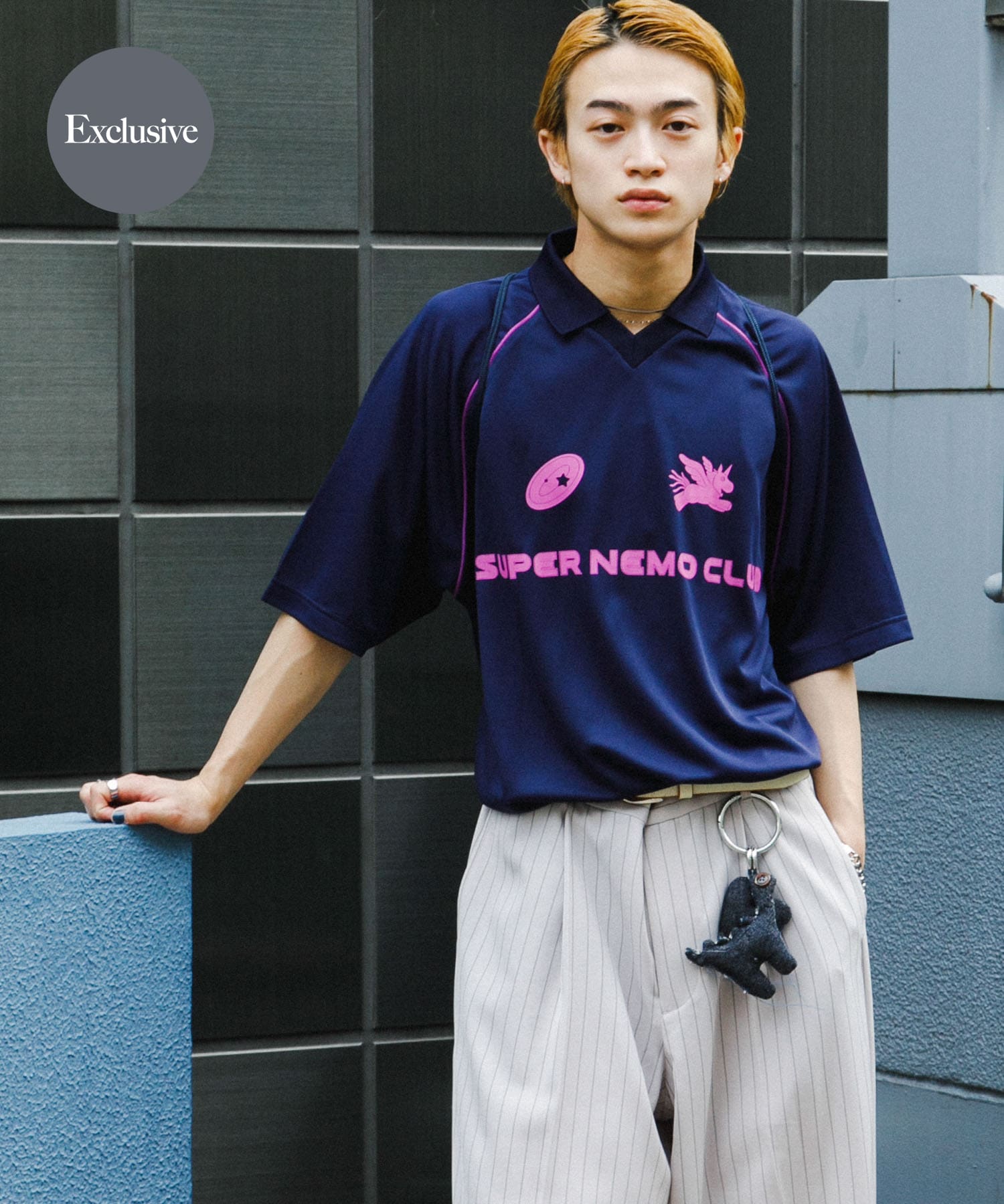 身長：171cm サイズ：L