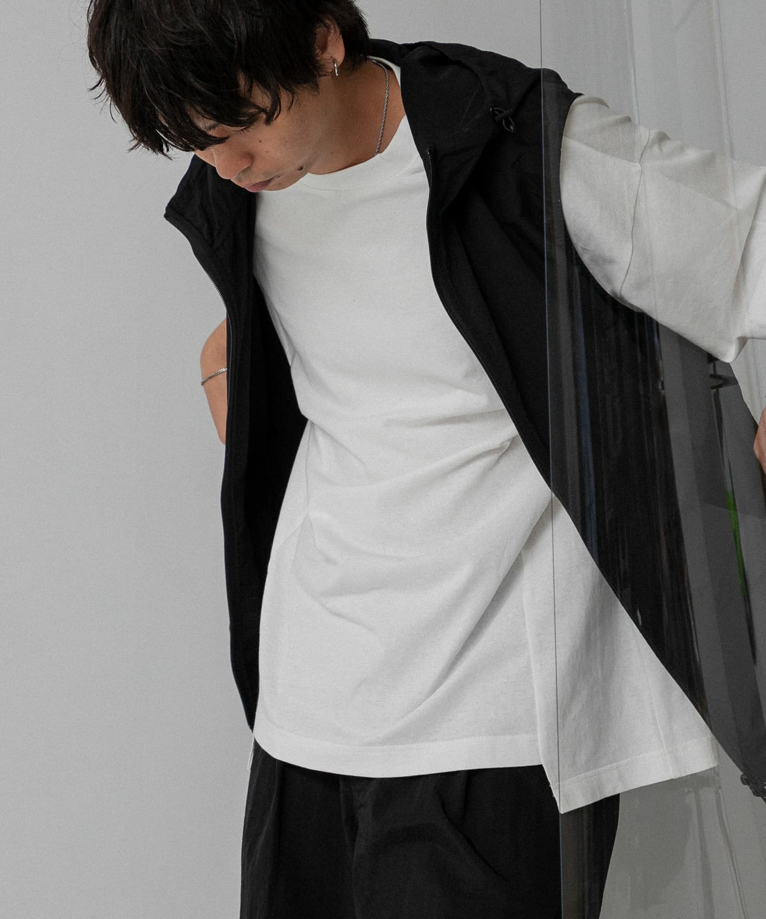 身長：182cm サイズ：L