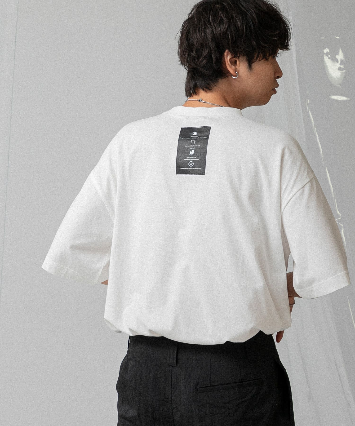 身長：182cm サイズ：L