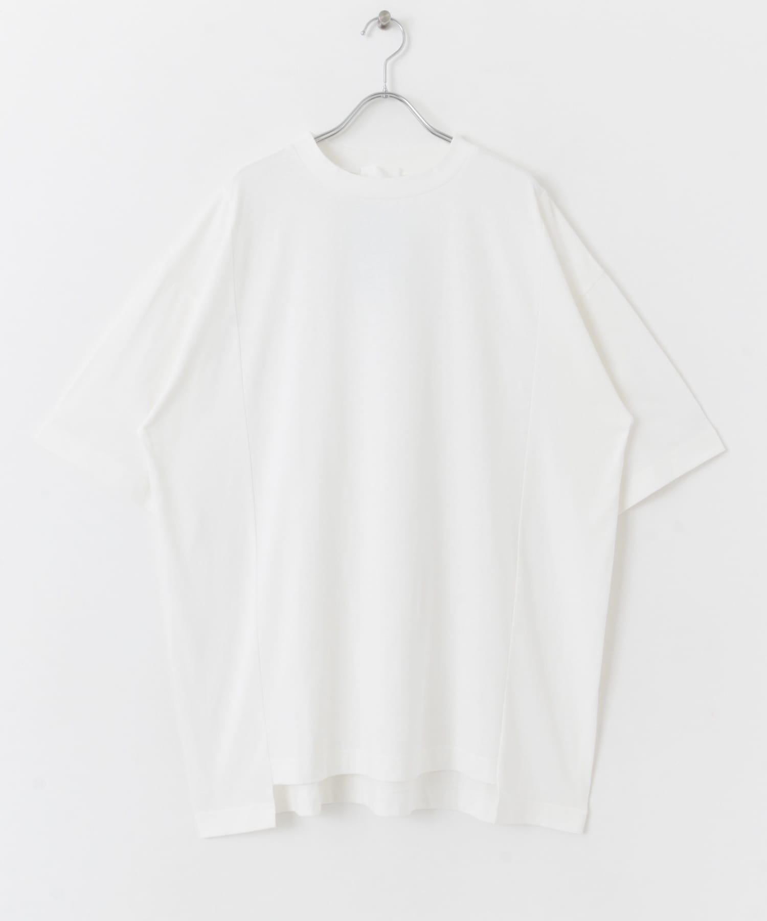 『わたべ×SOP』キリカエデザインルーズグラフィックTシャツ WHITE M