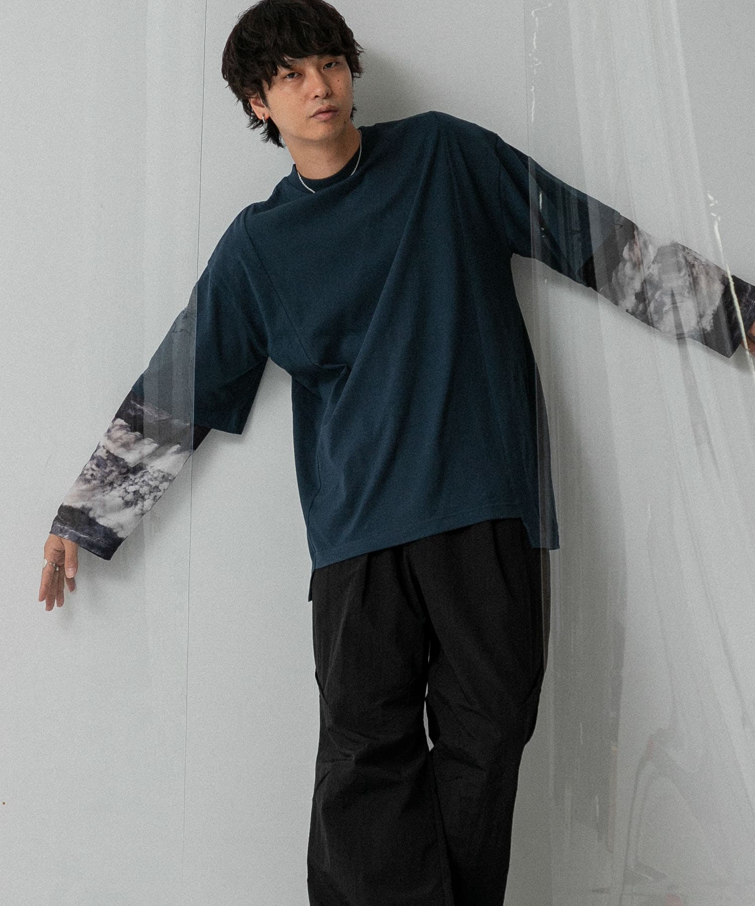 身長：182cm サイズ：L