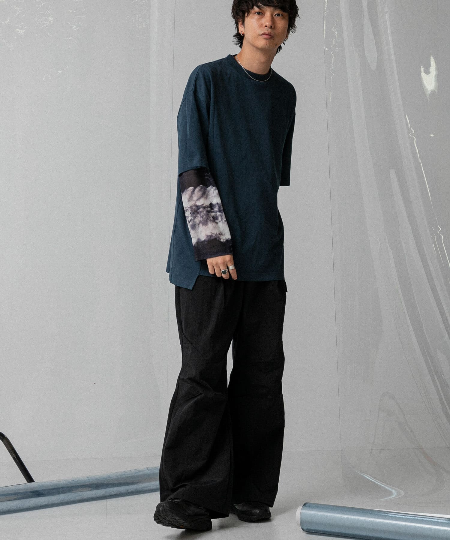 身長：182cm サイズ：L