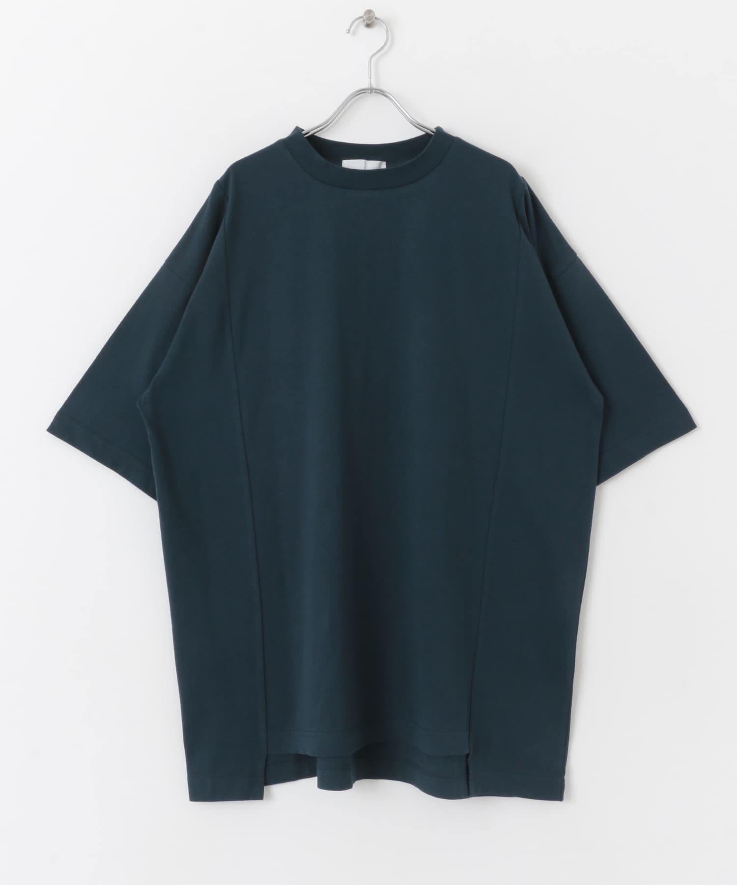 『わたべ×SOP』キリカエデザインルーズグラフィックTシャツ SMOKE BLUE M