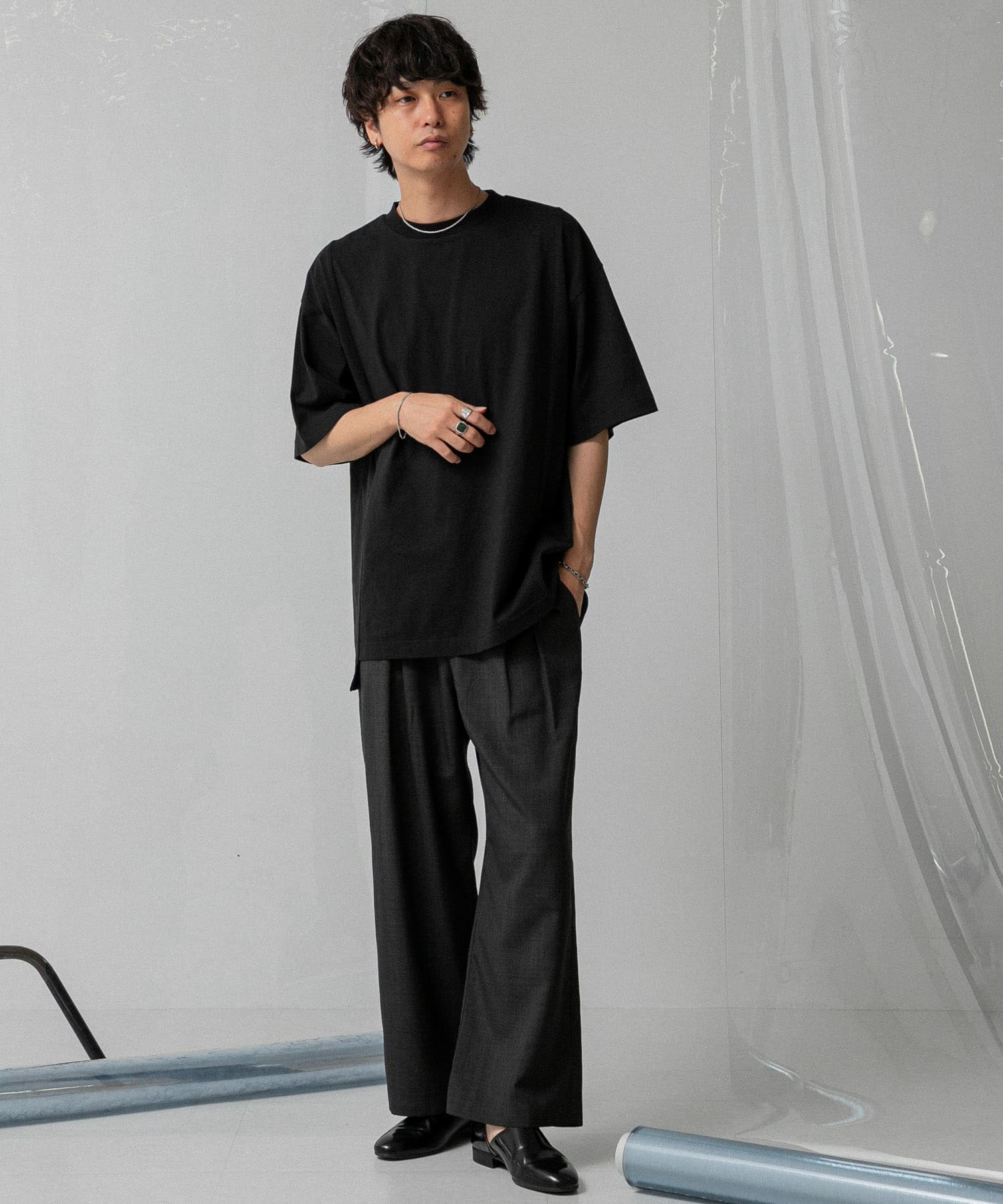 身長：182cm サイズ：L
