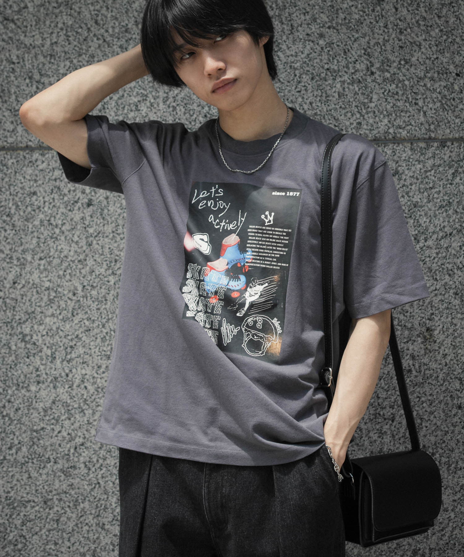 身長：172cm サイズ：L