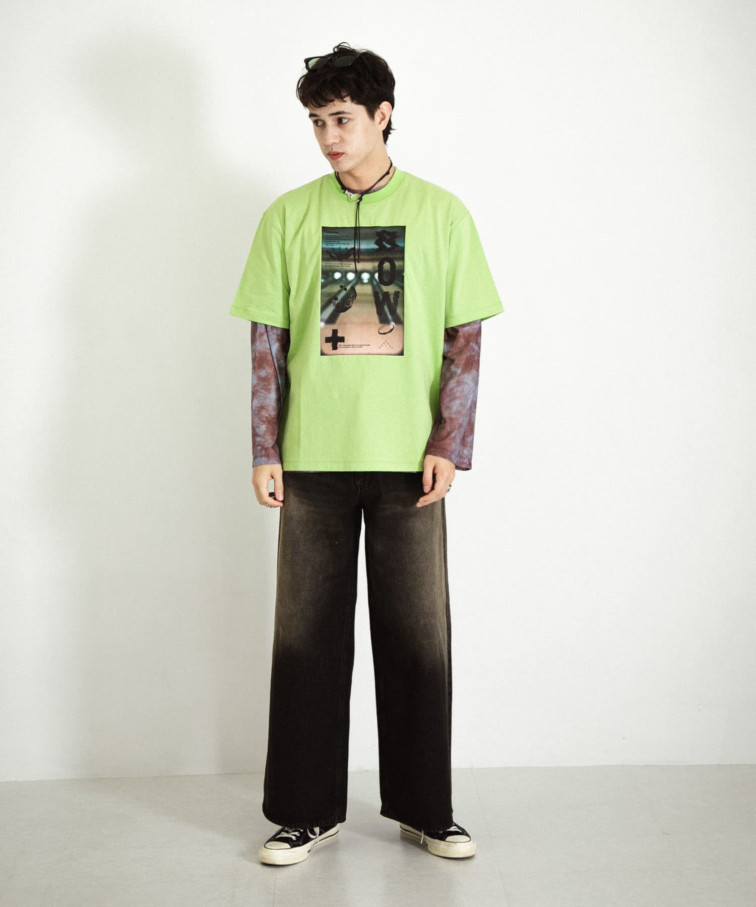 身長：182cm サイズ：L