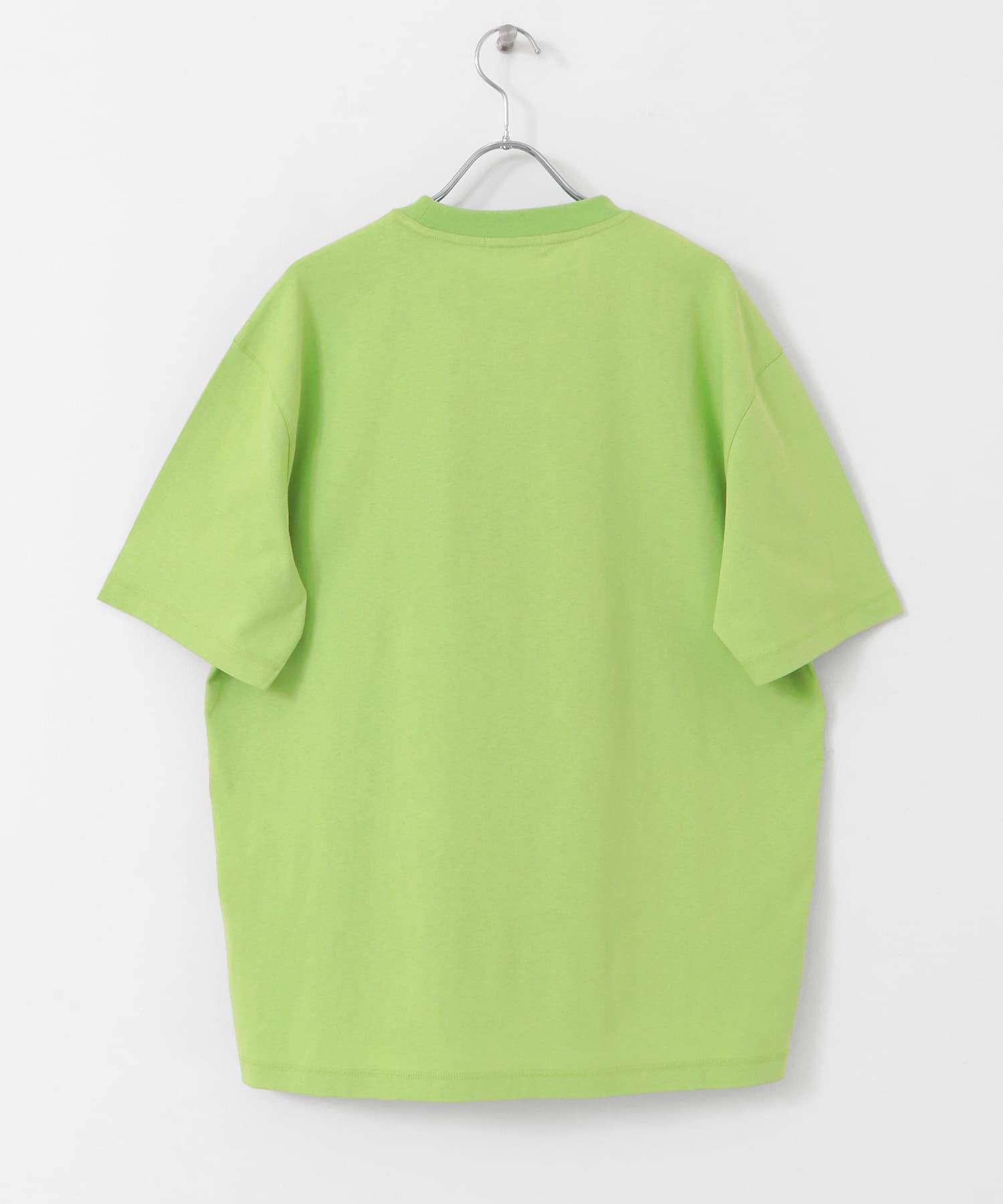 フォトグラフィックTシャツ B LIME M