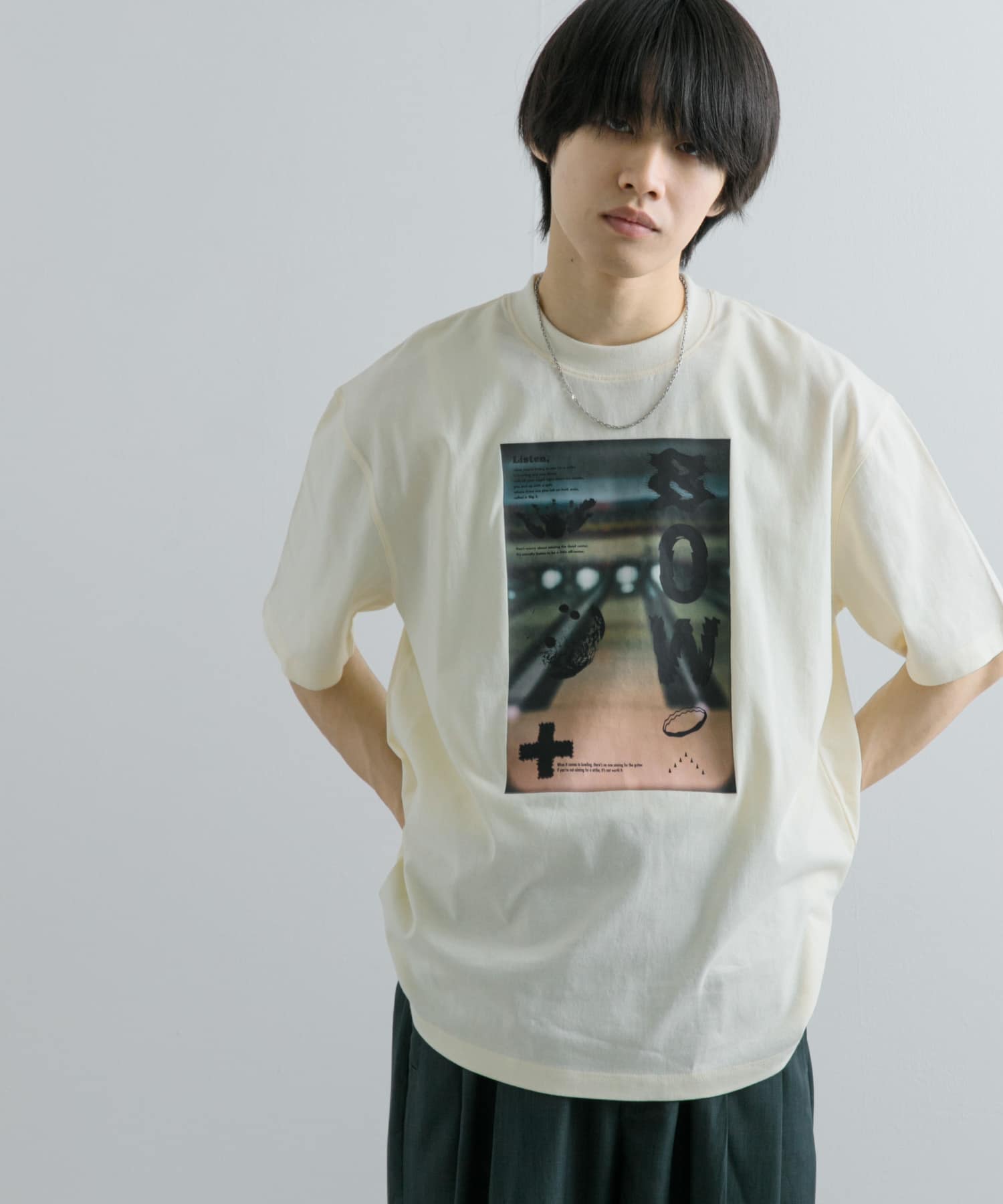 身長：172cm サイズ：L